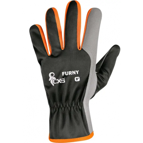 Kombinované rukavice CXS FURNY s blistrem