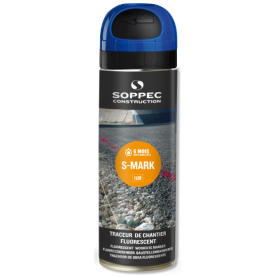 Značkovací sprej 360 SOPPEC Track Market, modrý, 500 ml