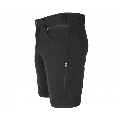 Pánské outdoorové kalhoty FOBOS 2 v 1 s odepínajícími kalhotami, černé, Bennon