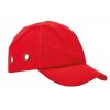 Bezpečnostní čepice s ochrannou výztuhou Duiker, červená