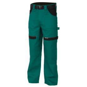 Prodloužené kalhoty COOL TREND, zeleno-černé