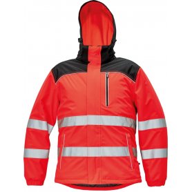 Knoxfield Hi-Vis zimní bunda, červená