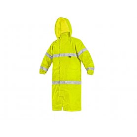 Výstražný plášť do deště BATH Hi-Vis, žlutý